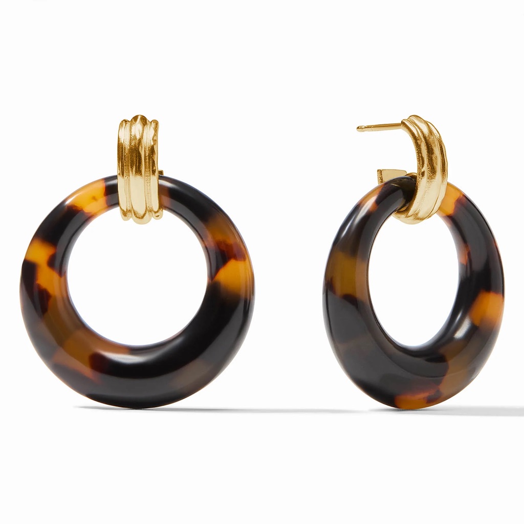 Nwot Julie Vos Doorknocker Earring 85$